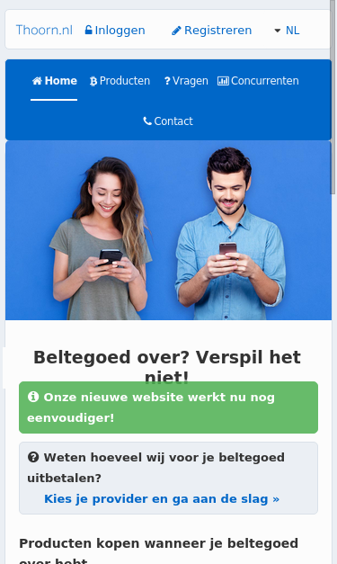Mobile view