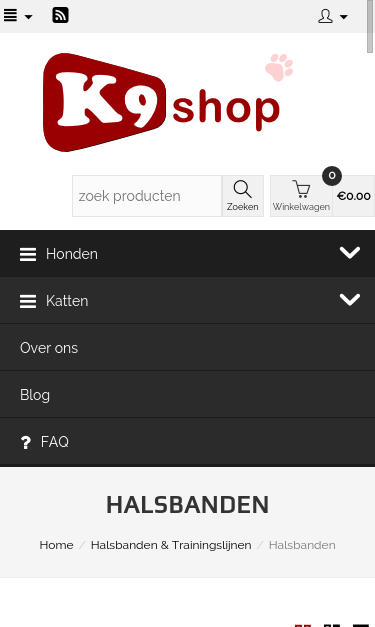 Mobile view