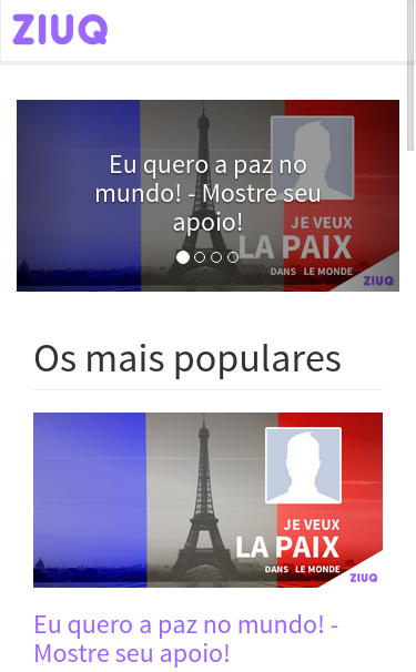 Mobile view