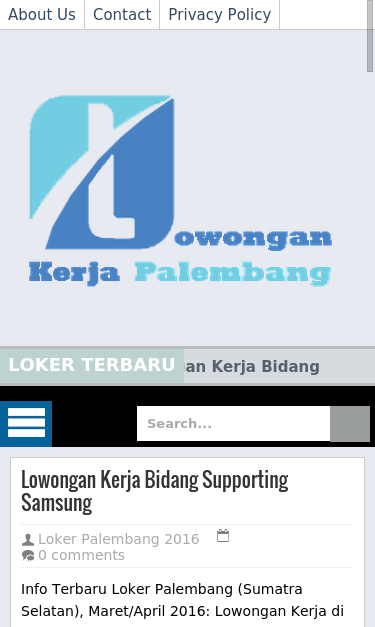 Mobile view