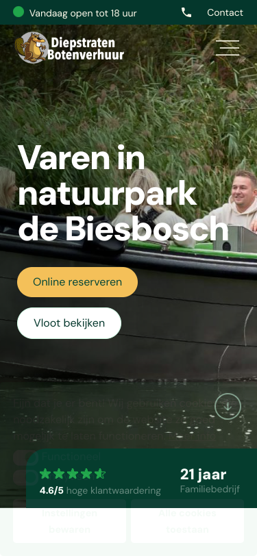 Mobile view