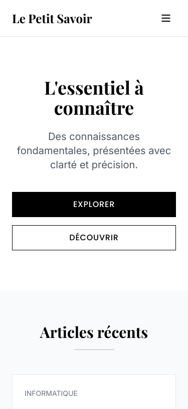 Mobile view