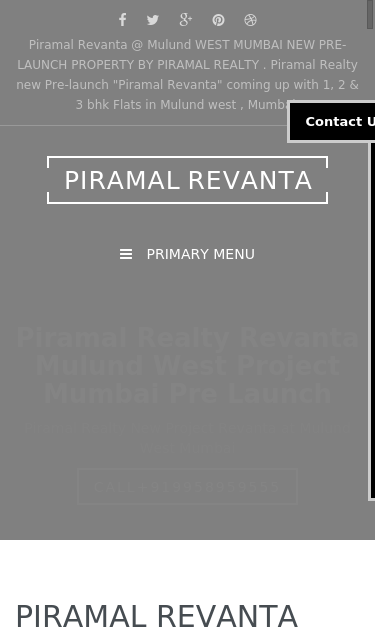 Mobile view