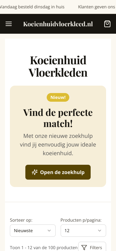 Mobile view