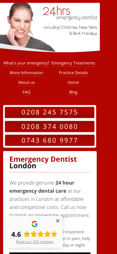 Mobile view