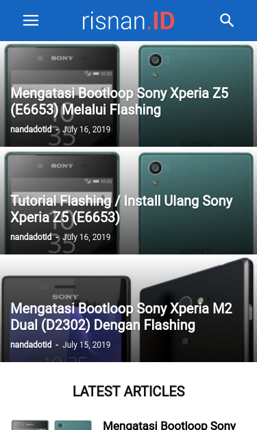Mobile view