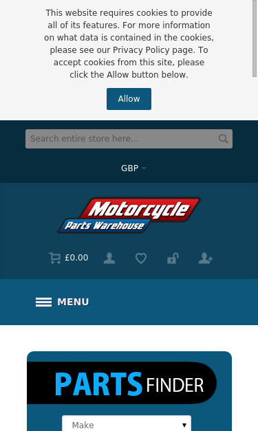 Mobile view