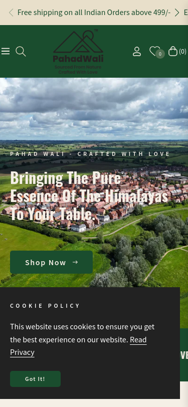 Mobile view