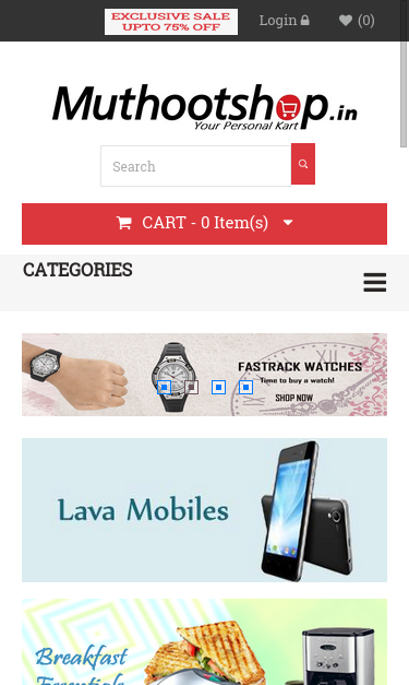 Mobile view