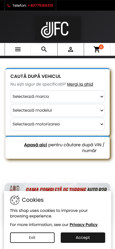 Mobile view