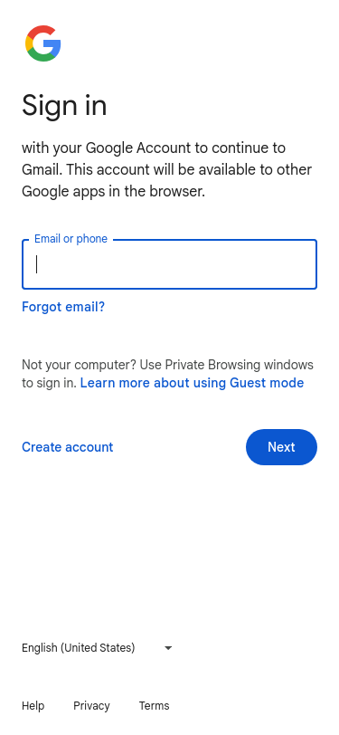 Mobile view