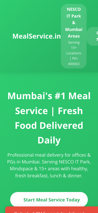 Mobile view