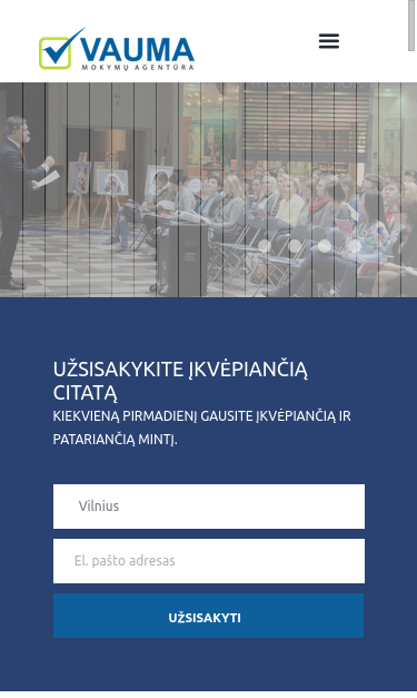 Mobile view