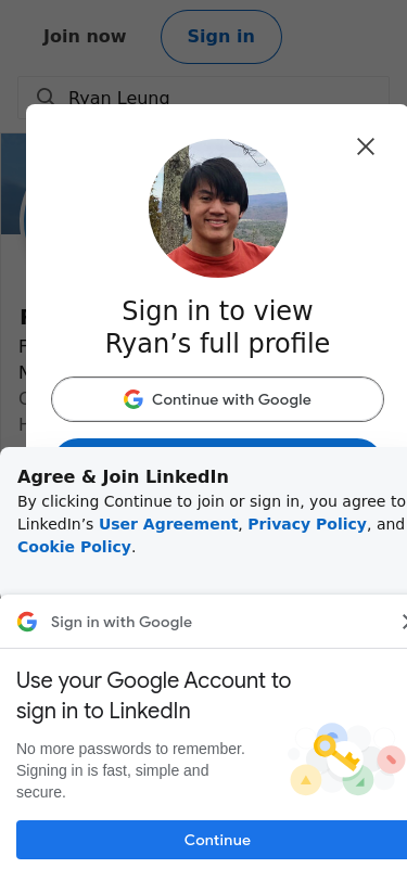 Mobile view