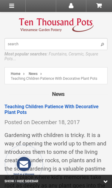Mobile view