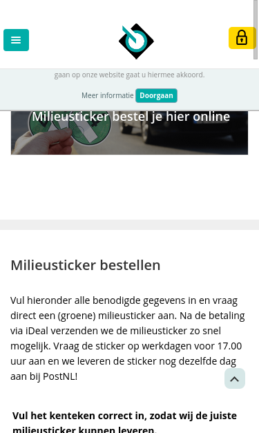 Mobile view