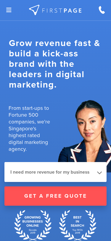 Mobile view