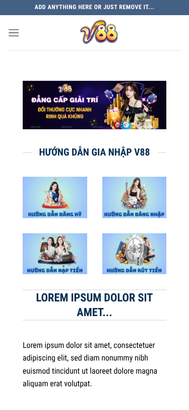 Mobile view