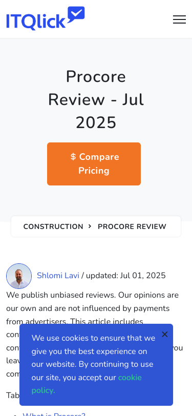 Mobile view