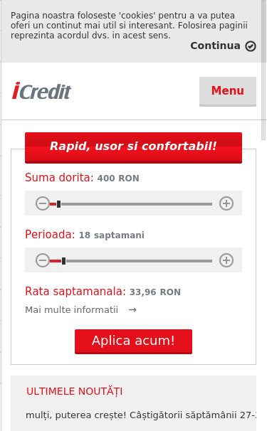 Mobile view