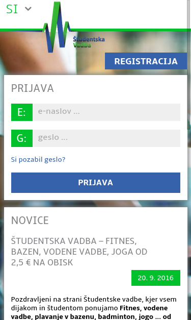 Mobile view
