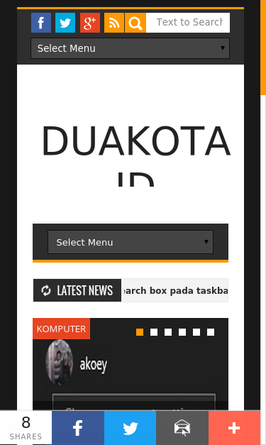 Mobile view