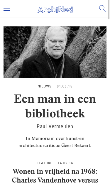 Mobile view