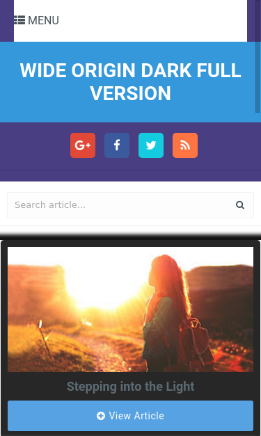 Mobile view