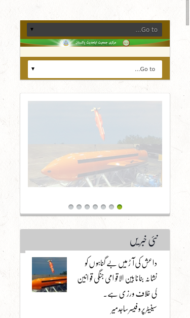 Mobile view
