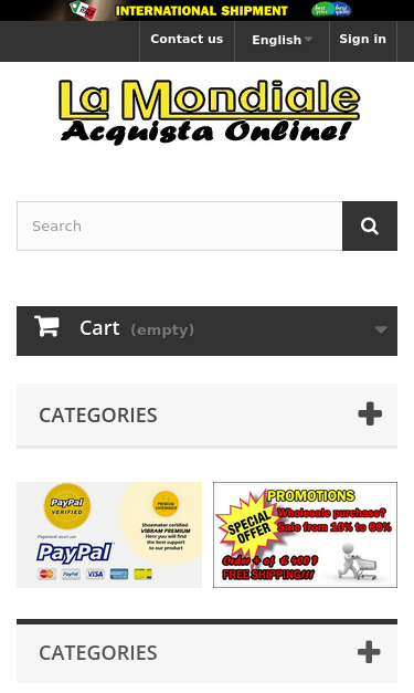 Mobile view