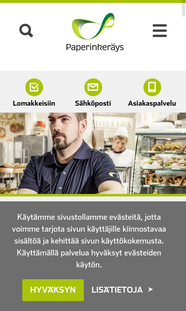 Mobile view