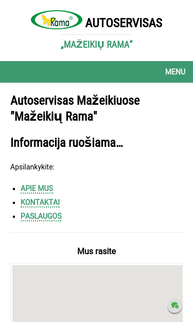 Mobile view