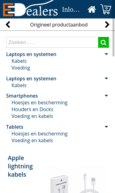 Mobile view