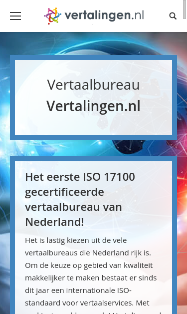 Mobile view