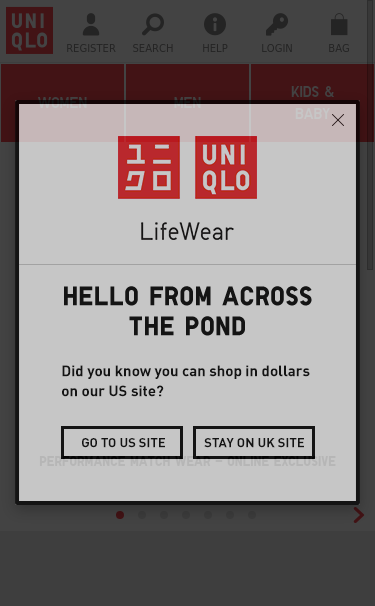 Mobile view
