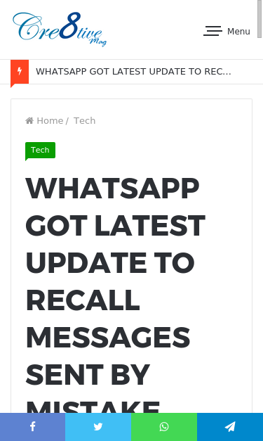 Mobile view