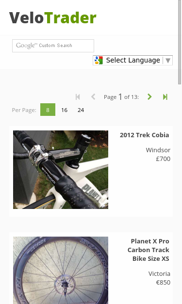 Mobile view