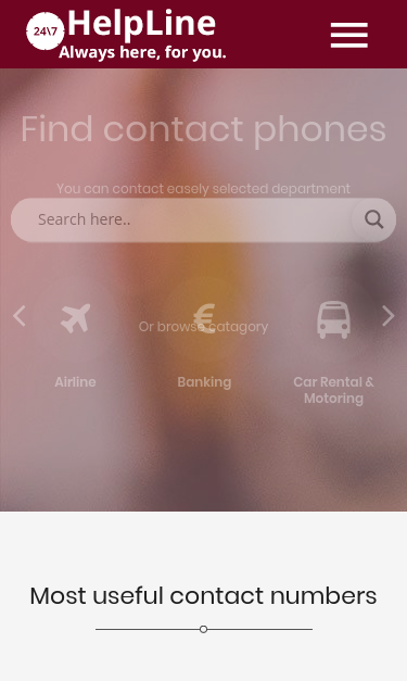 Mobile view