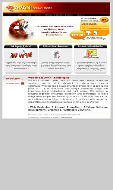 Mobile view