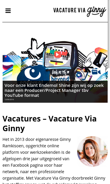 Mobile view