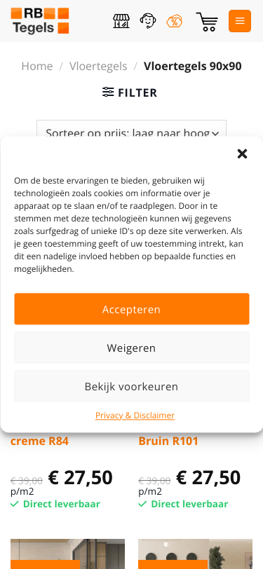 Mobile view