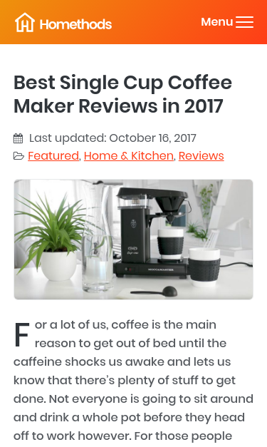 Mobile view