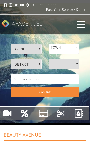 Mobile view