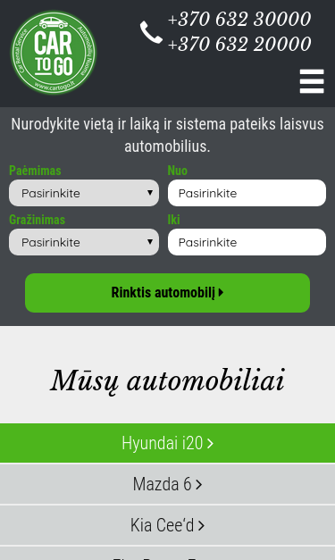 Mobile view