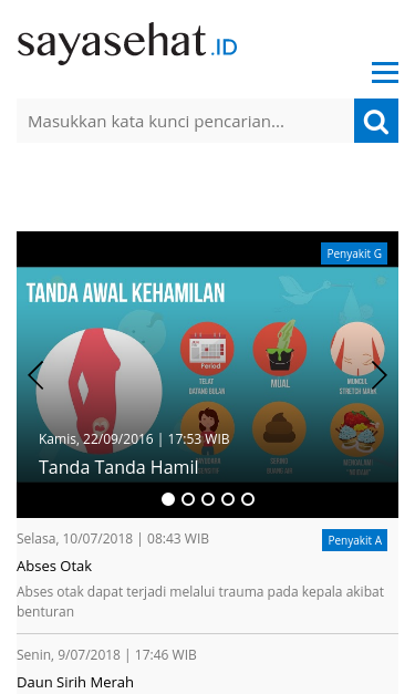 Mobile view