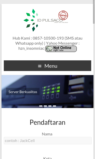 Mobile view