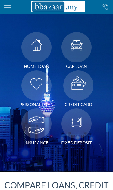 Mobile view