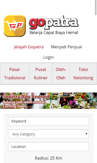 Mobile view