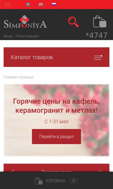 Mobile view