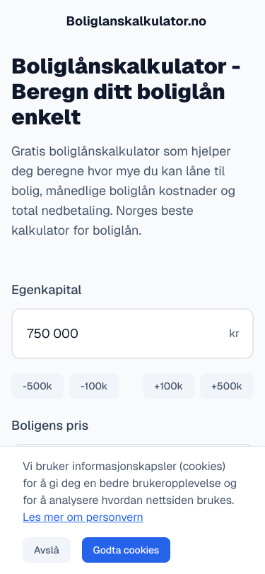 Mobile view